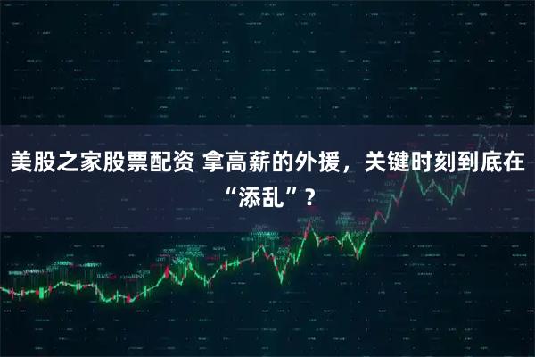 美股之家股票配资 拿高薪的外援，关键时刻到底在“添乱”？